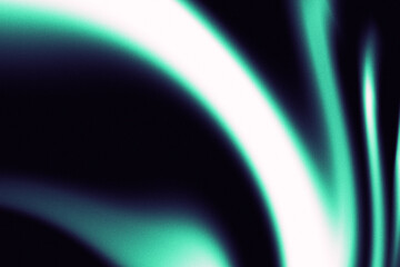 Blue and Green Fluid Gradient Swrils on Dark Background