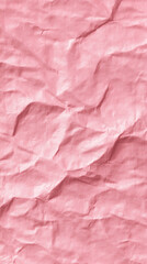 Fototapeta premium wrinkled pink paper. Messy texture for background and backdrop.
