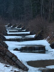 waterfall winter