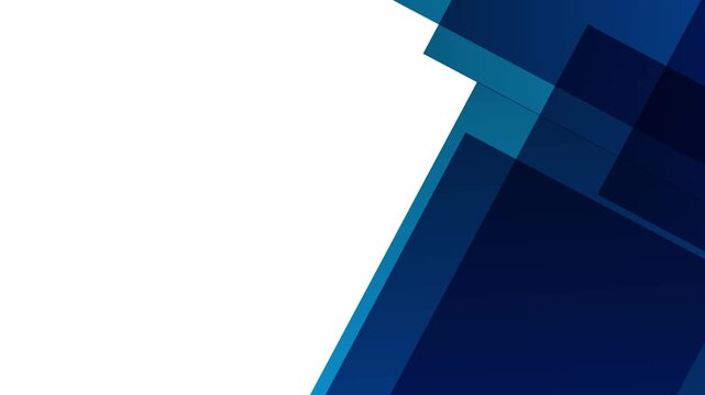 4K Footage modern Light blue background design Presentation corporate Business and Institution abstract background of looping animated gradient geometric shapes material in triangle diamond