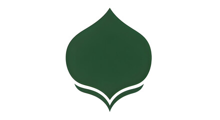 Obraz premium Islamic UI Button Shape Flat Vector for Ramadan App Design