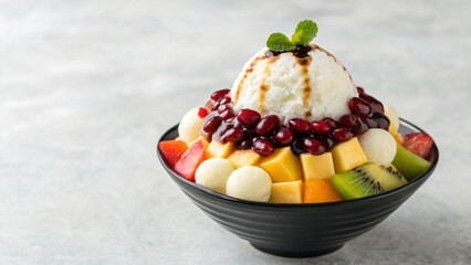 korean bingsu dessert 
