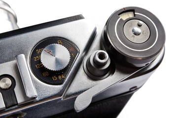 Camera shutter cocking lever © Sergey Ryzhov