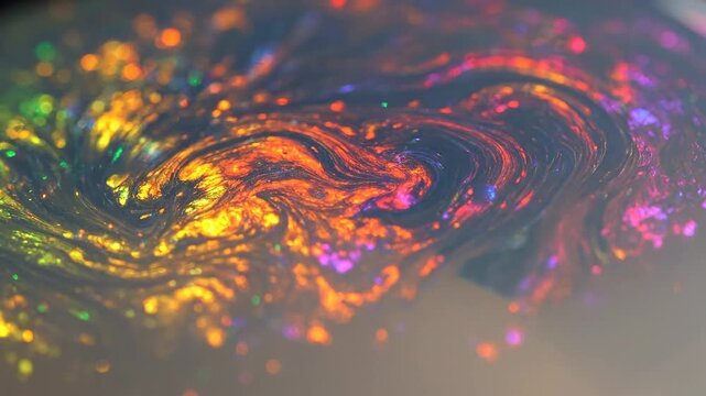 Opal Shimmer Reflects Kaleidoscope of Colors