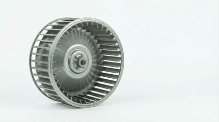 Modern industrial turbine wheel with protective grille