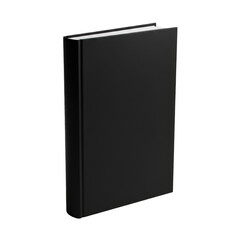 Black book isolated on transparent background