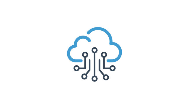 Cloud Computing Network Connection Technology.