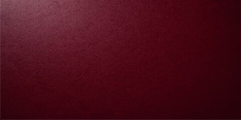 A dark red grunge wallpaper features an old vintage paper texture and a blank surface with copy space over a deep purple leather material backdrop © PIXEL