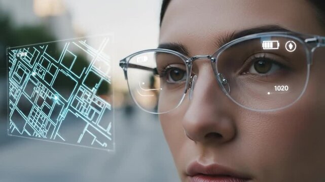 Augmented Reality Glasses - A Glimpse into the Future of Technology.