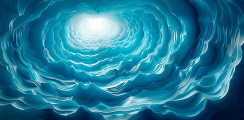 Illustration of a multicolored gradient for design,Generated by AI