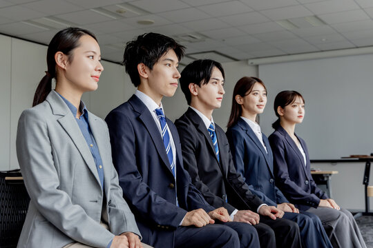 グループ面接　集団面接