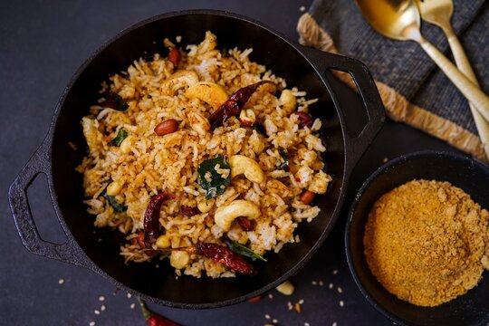 Homemade sesame Rice or Ellu Sadam - Quick one pot meal with leftover rice