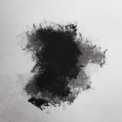 抽象的　水墨画　背景素材