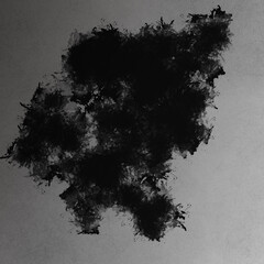 抽象的　水墨画　背景素材