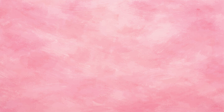 Soft pink watercolor and abstract background with a light pastel purple texture on aged vintage paper parchment or a grunge paint wall design for an artistic canvas backdrop pattern