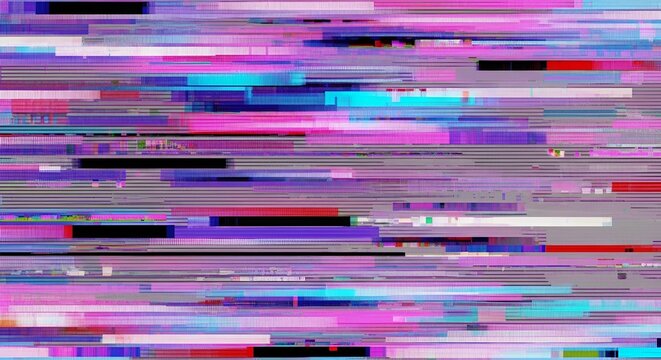 digital glitch art background, abstract data error