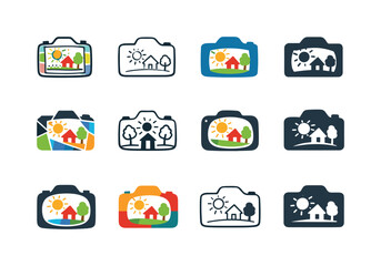 Obraz premium Children's Art Logos. Photography of children