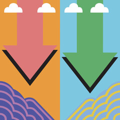 vector illustration of an abstract background