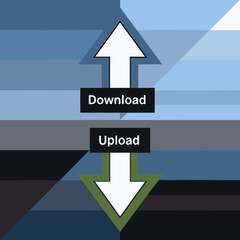 abstract background with arrows