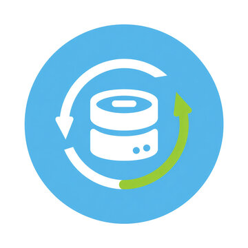 social media icons cyber security icon and databases storage  