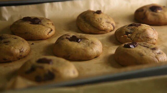 Freshly Baked Chocolate Chip Cookies