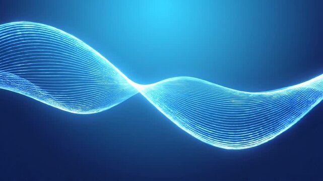 abstract blue background with dna