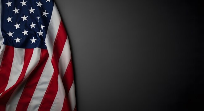 Memorial day tribute honoring fallen heroes with american flag