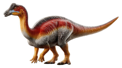 Fototapeta premium Ancient Giant: A detailed illustration of a majestic dinosaur, showcasing the remarkable features of a prehistoric giant against a clean backdrop. 