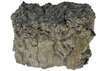 80.15% fine zirconium (ferro zirconium) isolated on white background