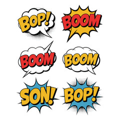 comic speech bubbles