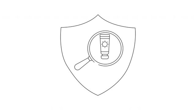 Sunscreen Protection Shield - Ensuring Safe Sun Exposure.