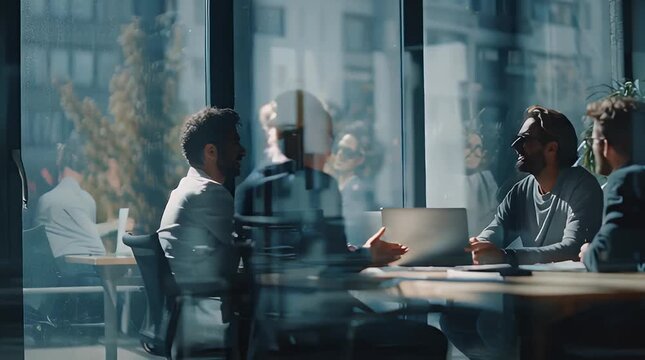 businessmen meeting brainstorming