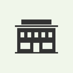 Simple Building Icon.
