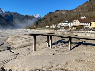 Friuli - Barcis  lago in secca