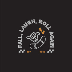 Cool skateboard and gaming doodle vector set for stickers, t-shirts, posters, and other uses © Abdul