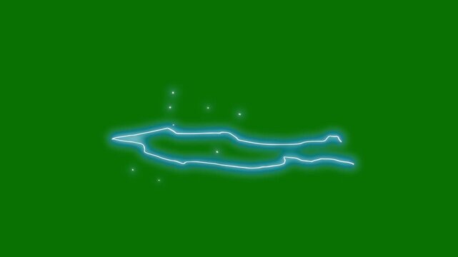 2D cartoon electricity FX overlay on green screen with hand-drawn sparks, blue thunder pulses, and flashing comic energy bursts. Perfect for anime action sequences, VFX, and power transitions