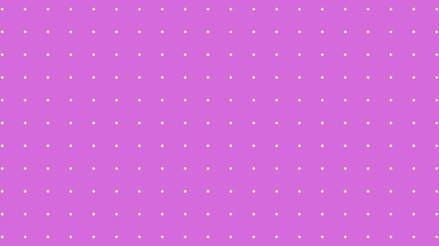Clean minimalist background featuring a symmetrical yellow polka dot grid pattern arranged on a colorful backdrop