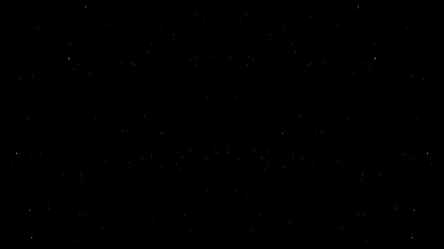 Night Sky with Stars and Galaxy.