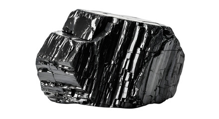 Detailed close up of a zebra skin fragment with striking patterns isolated on transparent background