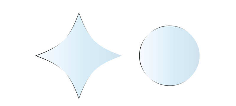 Liquid glass smartphone interface isolated. White UI light frame square and circle banner with shine stroke.  blue water drop