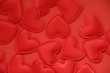 Hearts. Love valentine background