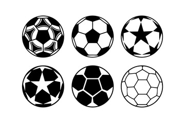 Soccer Football Ball Icon Collection