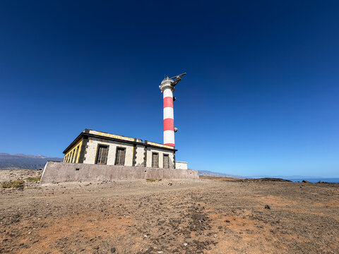 Faro de Punta de Abona en la costa sur de Tenerife