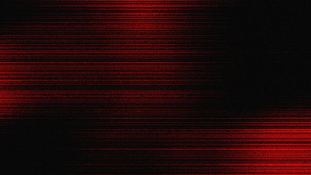 Abstract Red Glitch Texture on Black Background	