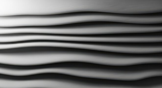 Abstract wavy background with parallel lines and shadows, creating depth and texture