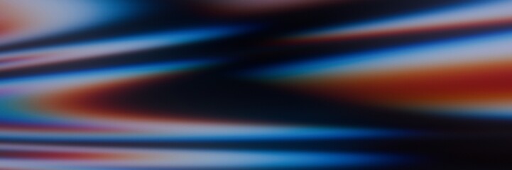 Obraz premium Dynamic Abstract Light Trails with Colorful Spectrum Glow, Soft Noise, Optical Refraction
