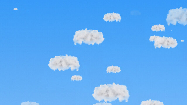 Flying Clouds Zoom Loop Background &ndash; Corporate Minimal Multi Format