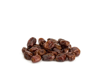 Fototapeta premium Dates on white background