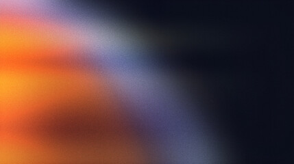 Obraz premium Abstract Grainy Gradient Background with Orange and Purple Light Leaks, Textured Backdrop for Digital Art and Minimalist Graphic Design Projects