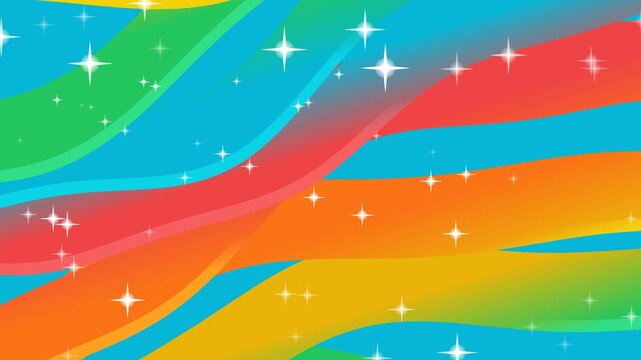 Luxury Flowing Silk Fabric Waves Background (Seamless Loop)